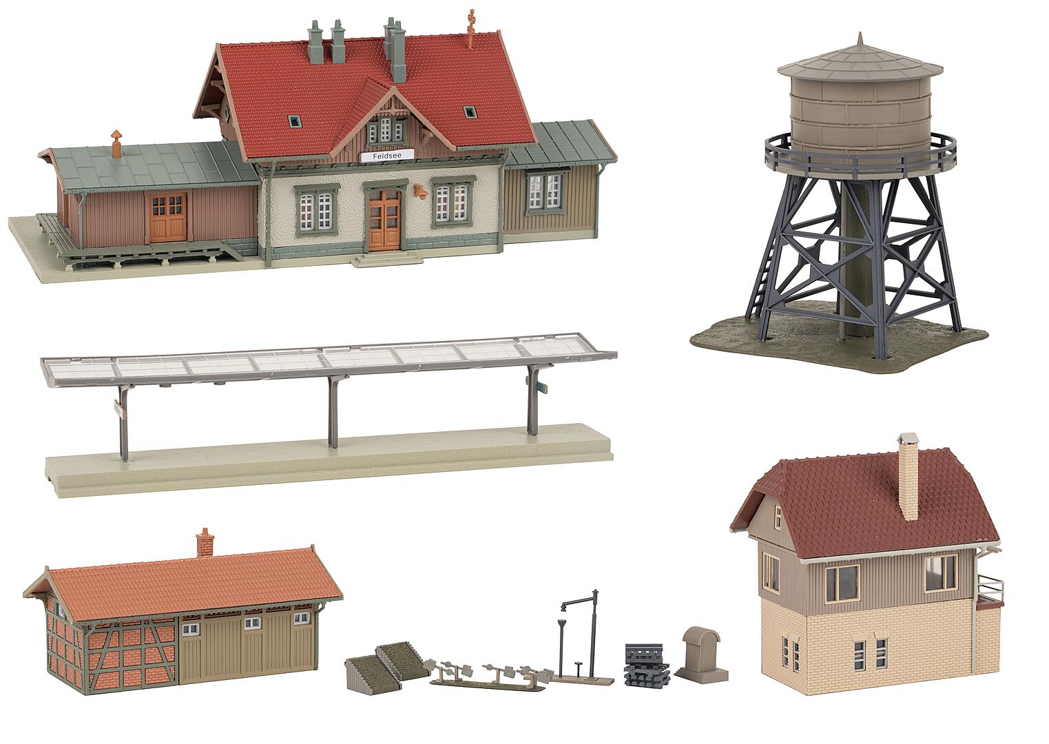 Stazione di Feldsee Set promozionale Scala N DS Modellismo Stazione di Feldsee Set promozionale scala N