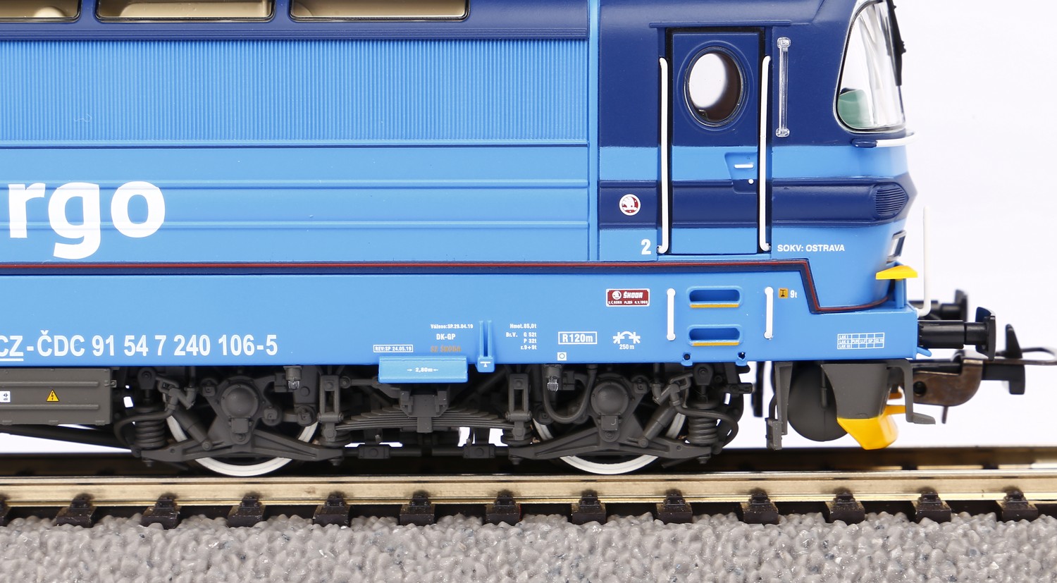 Locomotiva elettrica / Sound BR 240 CD Cargo Epoca V Scala H0 DS Modellismo Locomotiva elettrica / Sound BR 240 scala H0