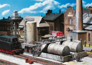 Deposito di rifornimento diesel scala H0