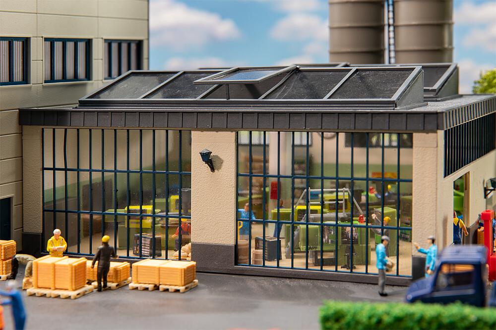 Azienda di lavorazione della plastica Scala H0 DS Modellismo Azienda di lavorazione scala H0