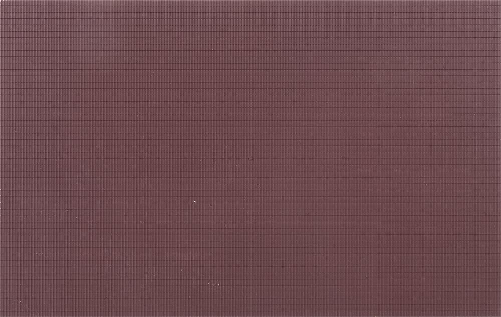 Piastra Artigianale Tegole - Rosso-Marrone Scala H0 DS Modellismo Piastra Artigianale Tegole scala H0