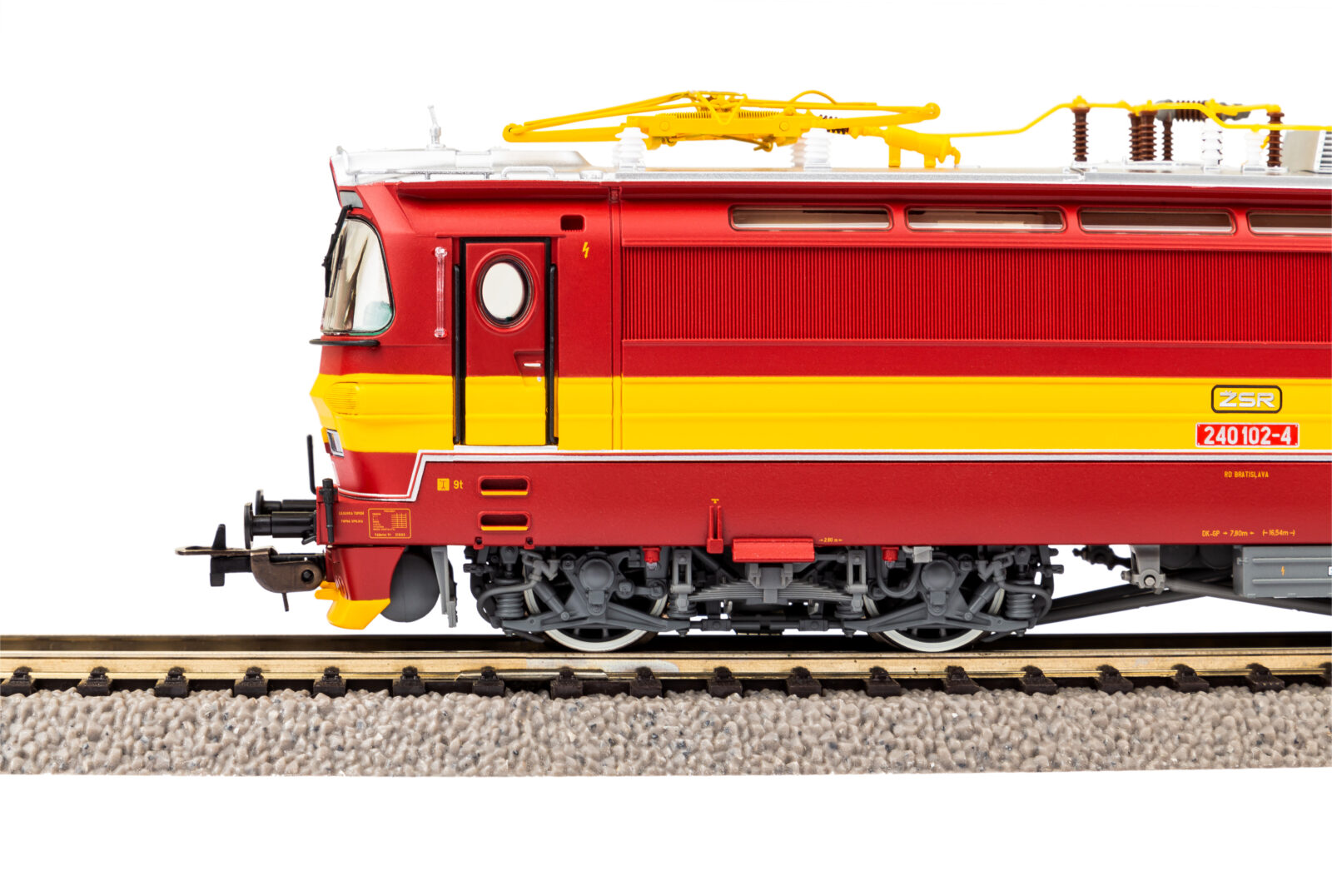 Locomotiva Elettrica Laminátka Reihe 240 Slovakia Epoca V Scala H0 DS Modellismo Locomotiva Elettrica Laminátka scala H0