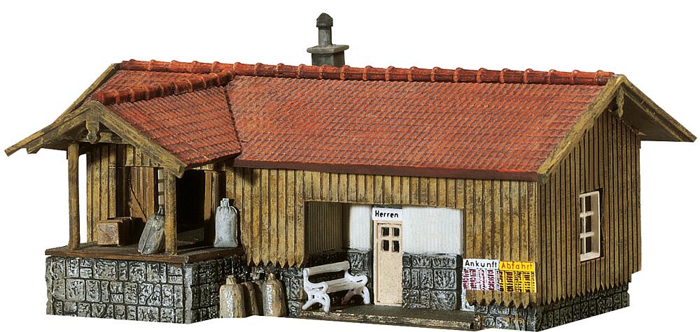 Stazione di servizio Scala N DS Modellismo Stazione di servizio scala N Faller