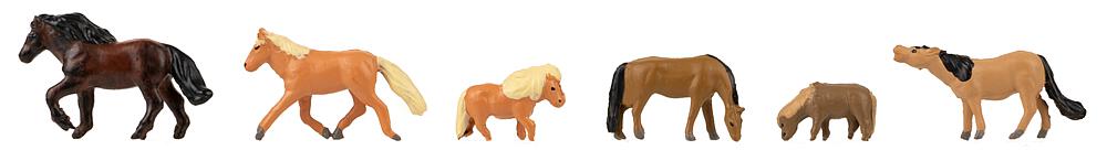 Cavalli e pony Scala N DS Modellismo Cavalli e pony scala N Faller