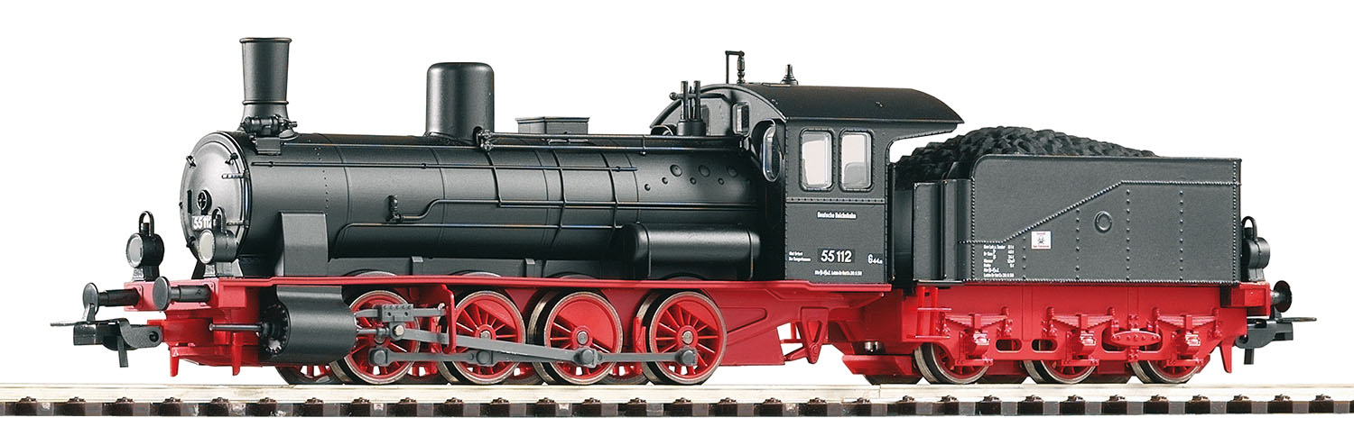Locomotiva a vapore BR 55 (G7.1) DR Epoca III Scala H0 DS Modellismo Locomotiva a vapore BR 55 DR Epoca scala H0