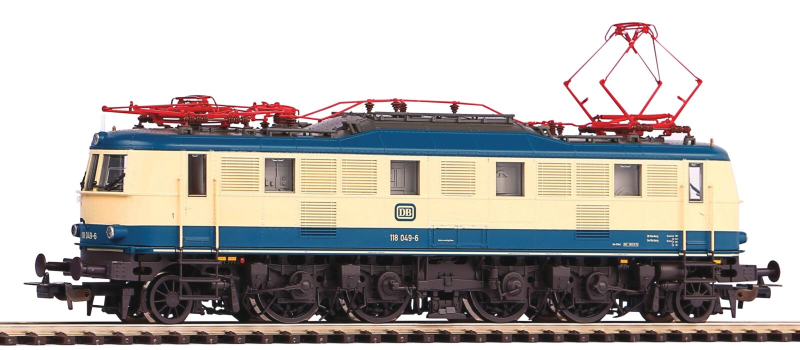 Locomotiva elettrica / Sound Gruppo 118 DB Epoca IV, Corrente alternata con decoder digitale Scala H0 DS Modellismo Locomotiva elettrica / Sound Gruppo scala H0