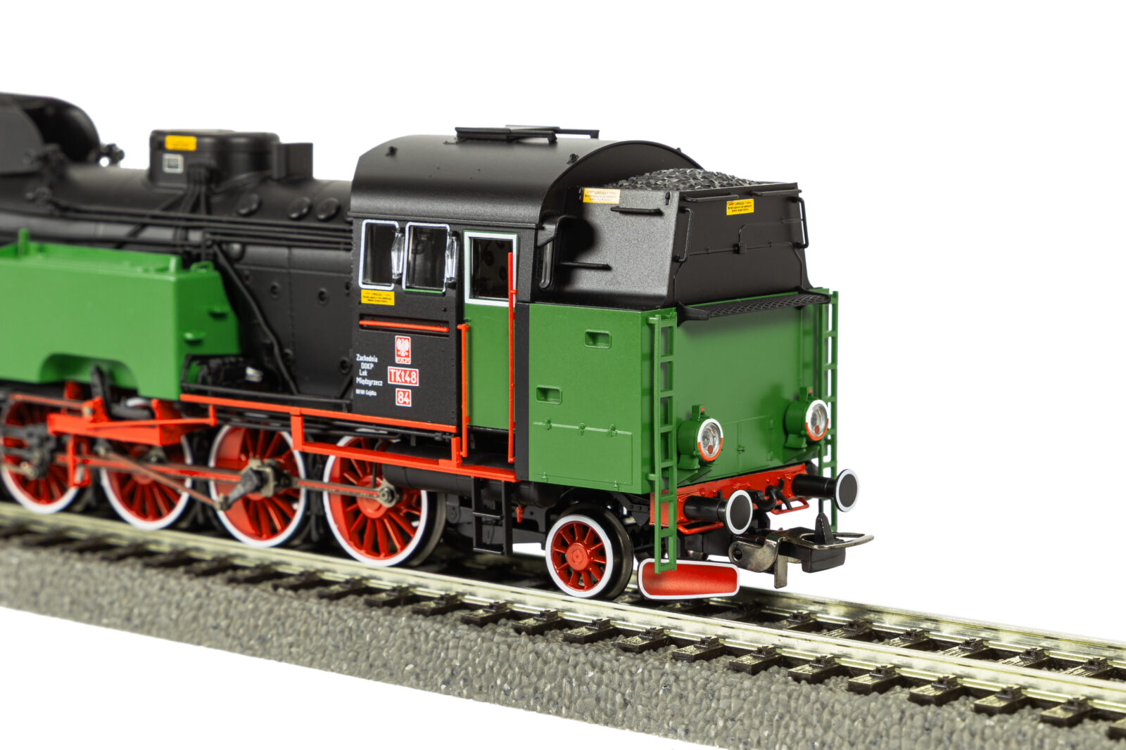 Locomotiva a Vapore / Sound TKt48 PKP Epoca IV e Dispositivo Fumogeno Scala H0 DS Modellismo Locomotiva a Vapore / Sound TKt48 scala H0 - vista 4