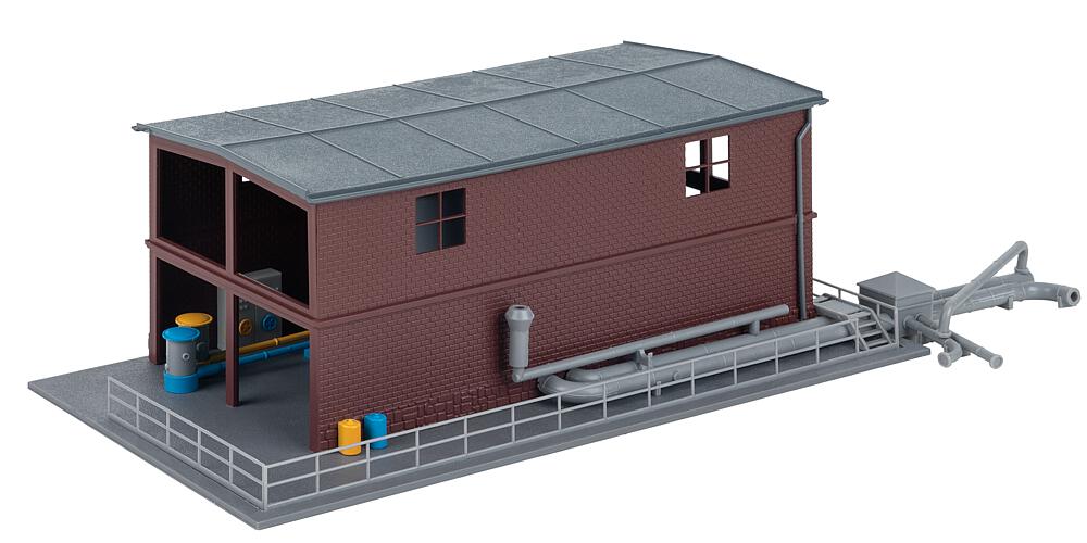 Impianto di Trattamento delle Acque Scala H0 DS Modellismo Impianto di Trattamento delle Acque scala H0