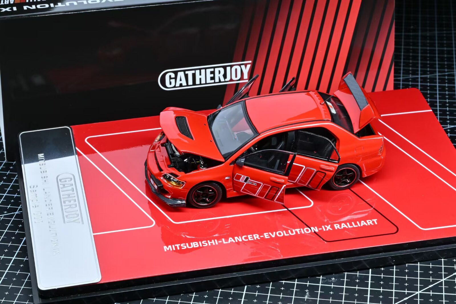 Mitsubishi Lancer Evolution IX RALLIART DS Modellismo Mitsubishi Lancer Evolution IX scala 1:43