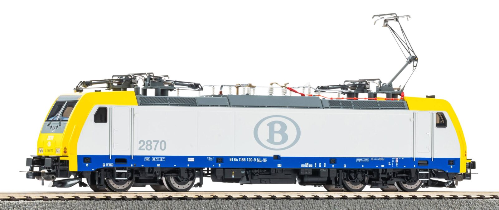 Locomotiva Elettrica / Sound BR 186 SNCB Epoca VI - Versione in Corrente Alternata Scala H0 DS Modellismo Locomotiva Elettrica / Sound BR 186 scala H0