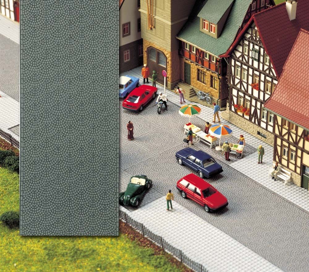 Strada del centro storico Scala N DS Modellismo Strada del centro storico scala N Busch