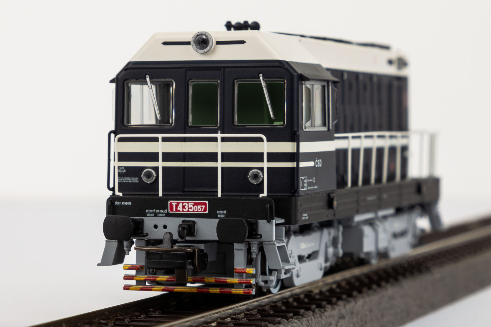 Locomotiva Diesel / Sound Blu T435 ČSD Epoca III Scala H0 DS Modellismo Locomotiva Diesel / Sound Blu T435 scala H0