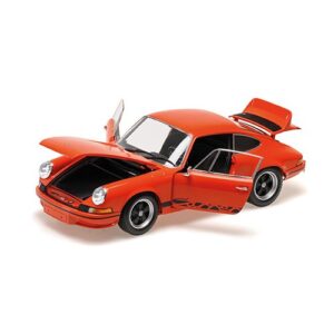 Porsche 911 Carrera RS Orange with Black Decor 1972