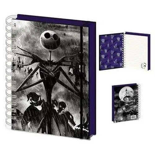 Quaderno Taccuino Nightmare Before Christmas Seriously Spooky a5 3d DS Modellismo Quaderno Taccuino Nightmare Before Christmas Seriously Spooky a5 3d