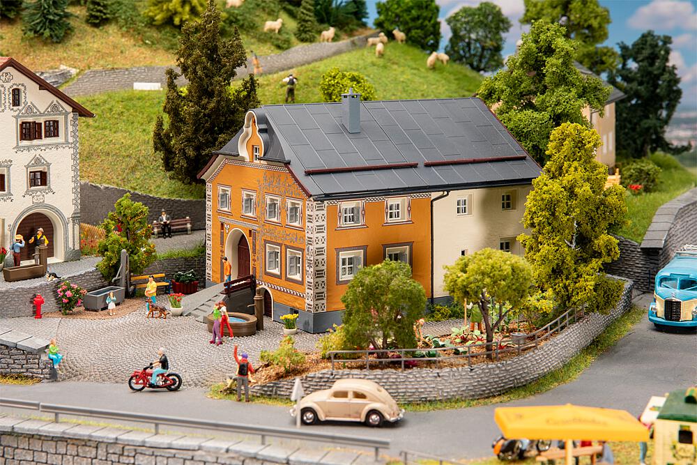 Casa tradizionale dell' Engadina Scala H0 DS Modellismo Casa tradizionale dell' Engadina scala H0
