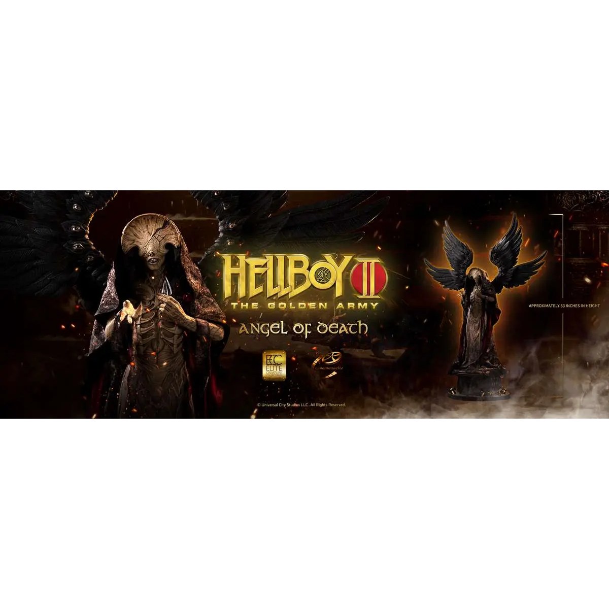 Hellboy 2 Angel OF Death 1/3 Scale Maquette DS Modellismo Hellboy 2 Angel OF Death 1/3 Scale Maquette
