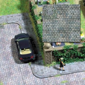 Lastre decorative “pavimentazione scala H0