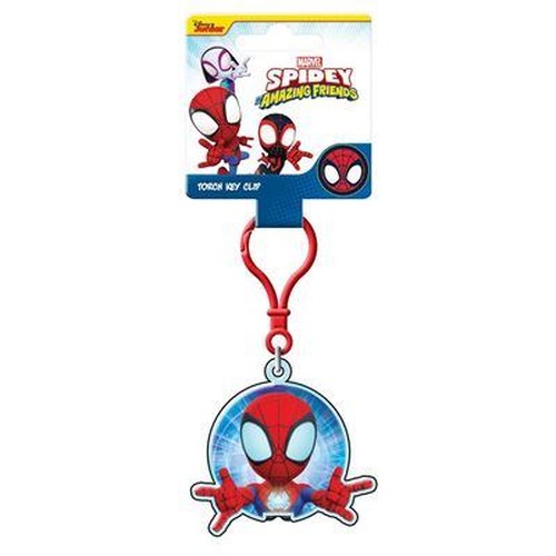 Spider Man Spidey Glow Webs Torch Key Clip DS Modellismo Spider Man Spidey Glow Webs Torch Key Clip