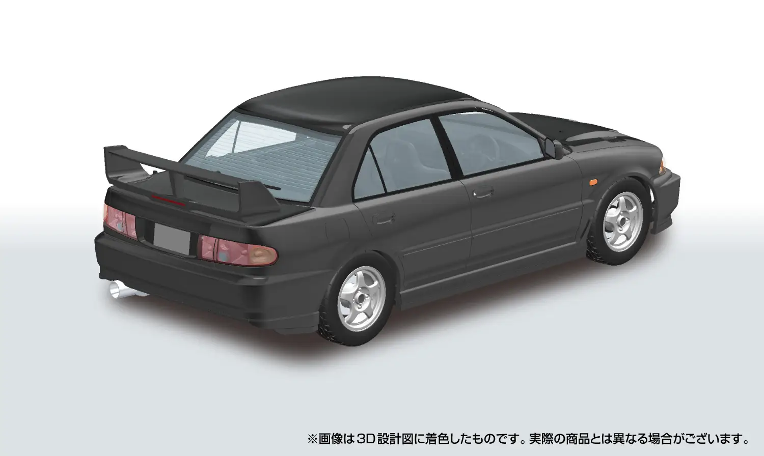 Initial-D Sudo Kyoichi CE9A Lancer Evolution III MK 1/24 DS Modellismo Initial-D Sudo Kyoichi CE9A Lancer Evolution - vista 3