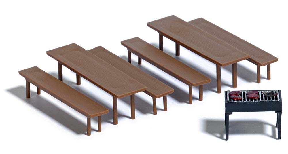 M-Set:Set tenda birra Scala H0 DS Modellismo M-Set:Set tenda birra scala H0 Busch