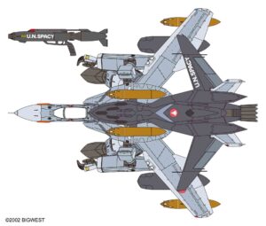 Macross Zero VF-0A Gerwalk scala 1/72