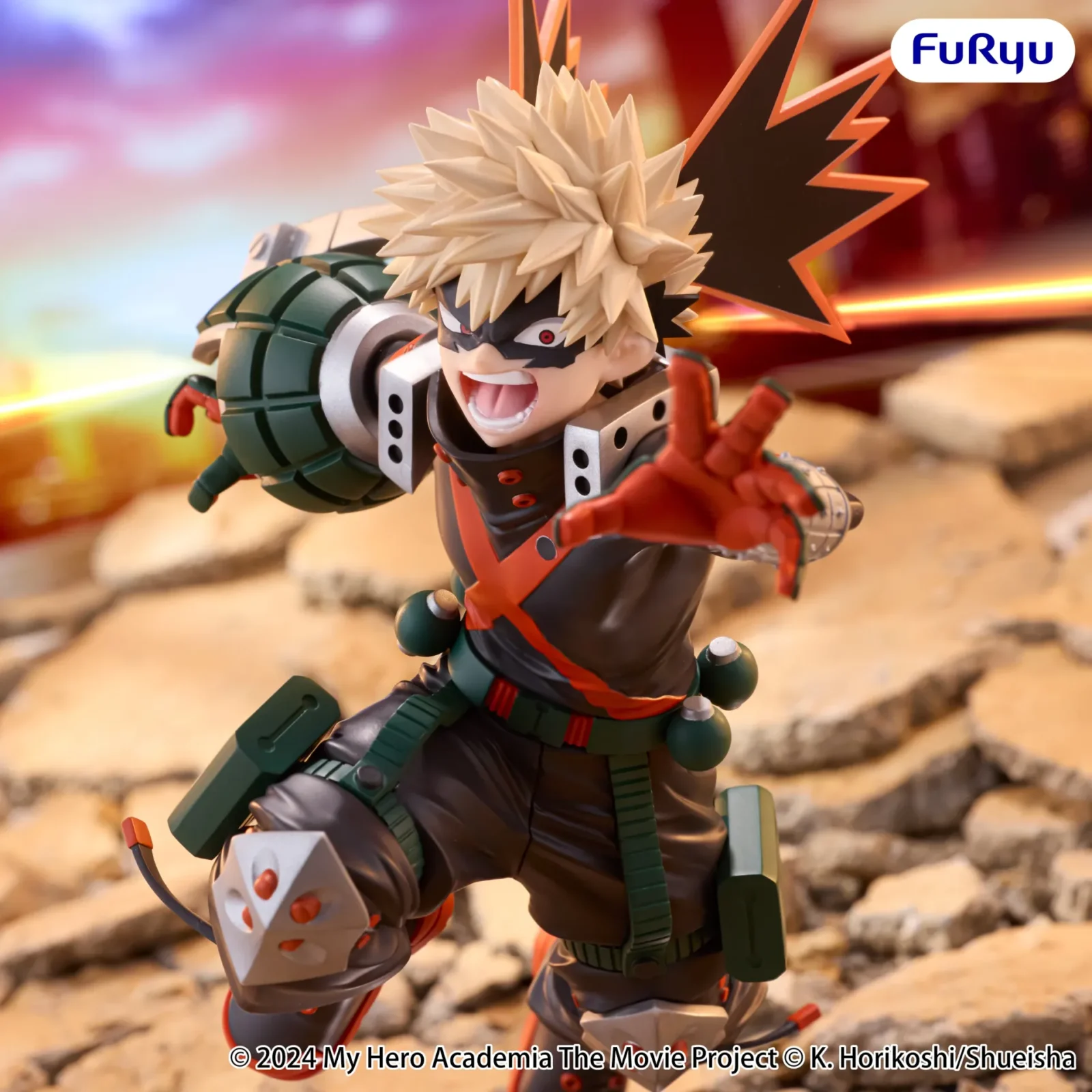 MY Hero Academia Katsuki Bakugo Muchute Figure DS Modellismo My Hero Academia Katsuki Bakugo Muchute - vista 5