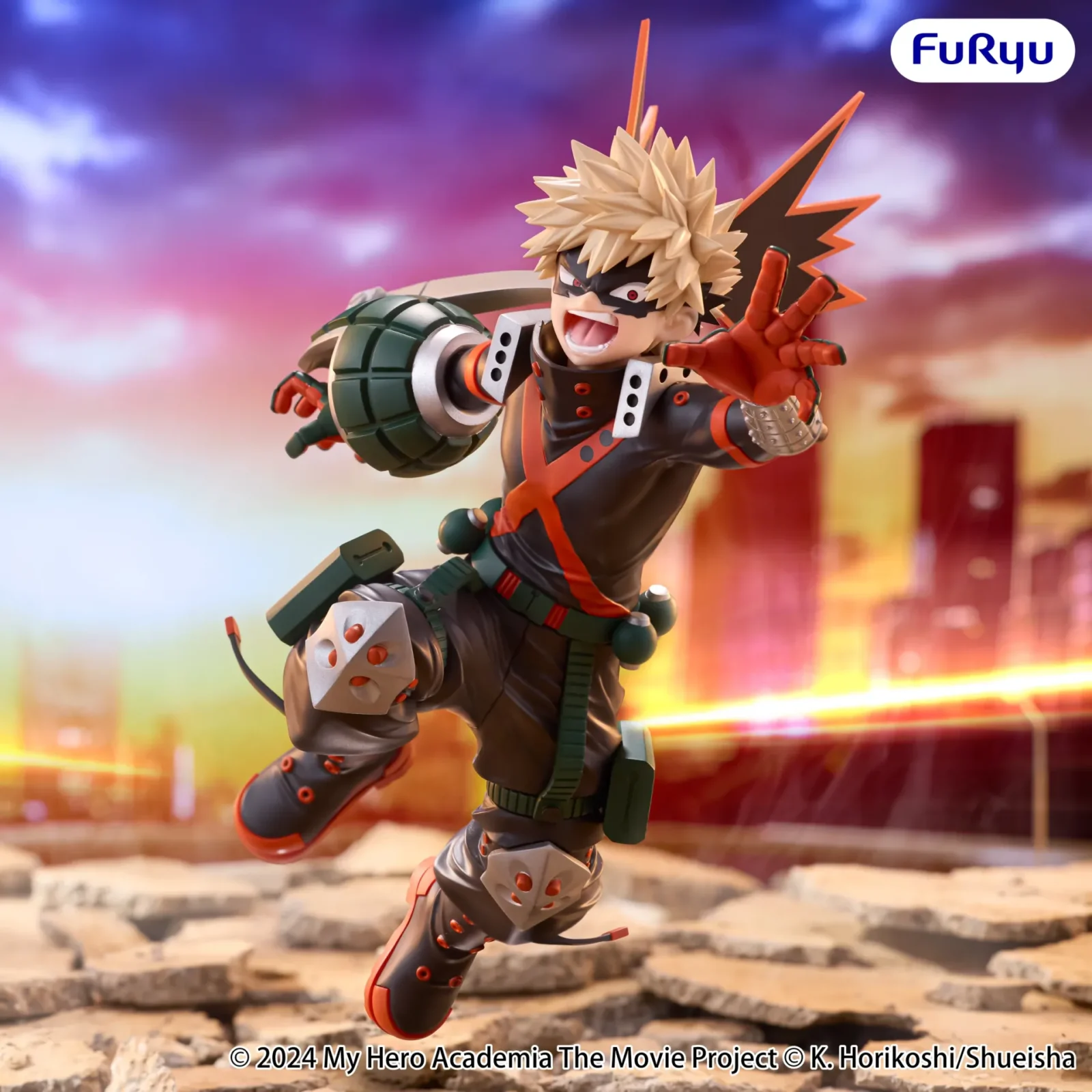MY Hero Academia Katsuki Bakugo Muchute Figure DS Modellismo My Hero Academia Katsuki Bakugo Muchute - vista 3
