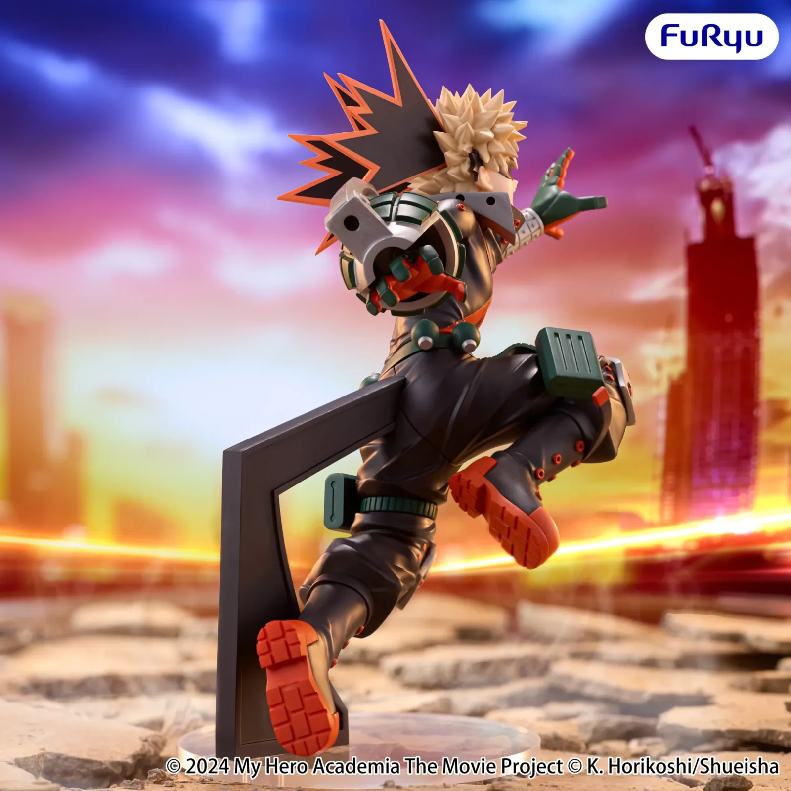 MY Hero Academia Katsuki Bakugo Muchute Figure DS Modellismo My Hero Academia Katsuki Bakugo Muchute - vista 2