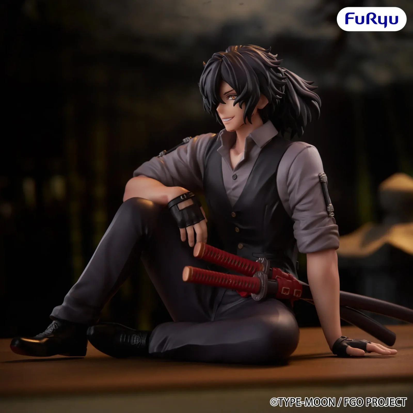 Fate/Grand Order Assassin Izou Awesome Dapper Suit Noodle Stopper Figure DS Modellismo Fate/Grand Order Assassin Izou Awesome - vista 5