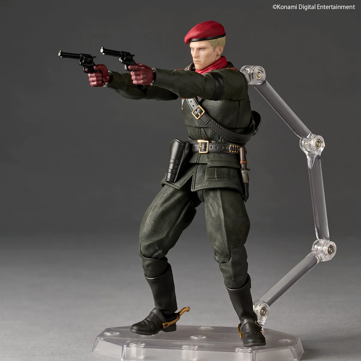 Revoltech A.Y. in metallo Gear Solid Delta Snake Eater Ocelot Action Figure DS Modellismo Revoltech A.Y. in metallo Gear Solid Delta - vista 4