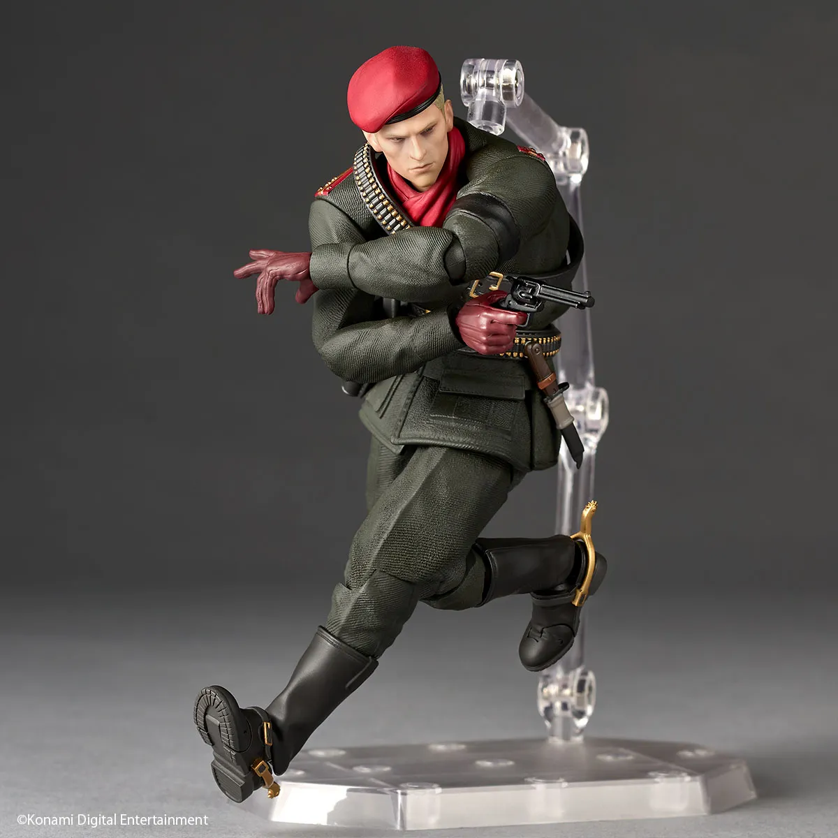 Revoltech A.Y. in metallo Gear Solid Delta Snake Eater Ocelot Action Figure DS Modellismo Revoltech A.Y. in metallo Gear Solid Delta - vista 5