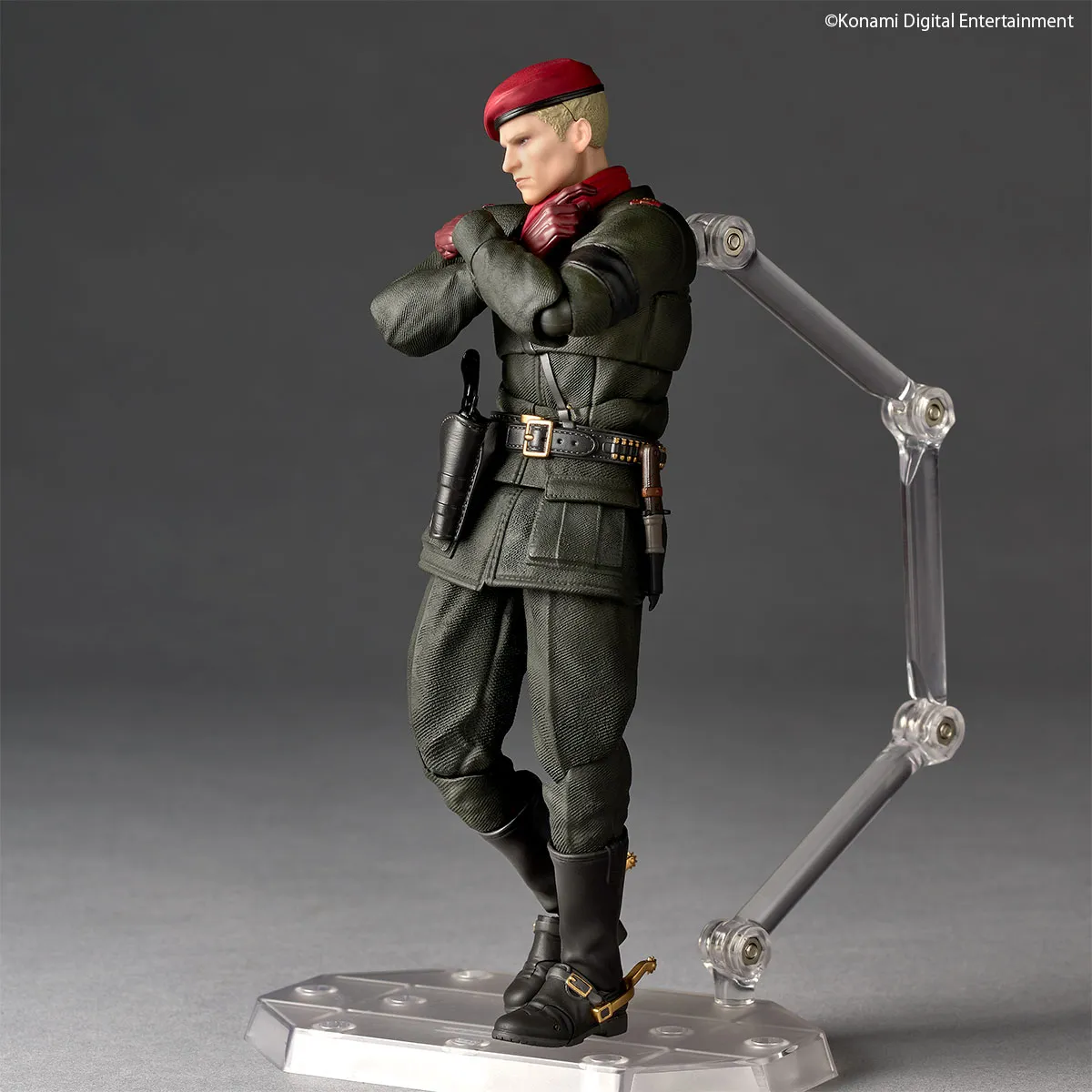 Revoltech A.Y. in metallo Gear Solid Delta Snake Eater Ocelot Action Figure DS Modellismo Revoltech A.Y. in metallo Gear Solid Delta - vista 2