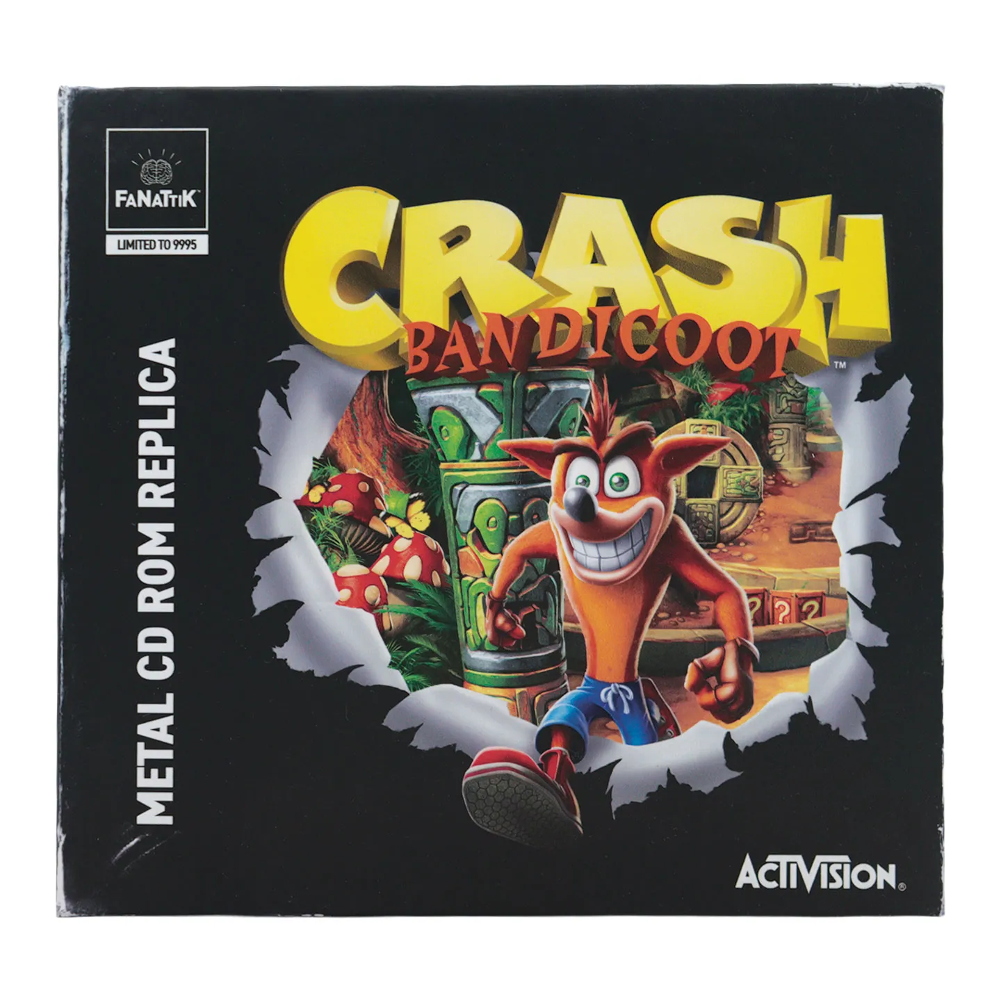 Replica Crash Bandicoot - edizione limitata in metallo CD-Rom DS Modellismo Replica Crash Bandicoot edizione limitata - vista 5