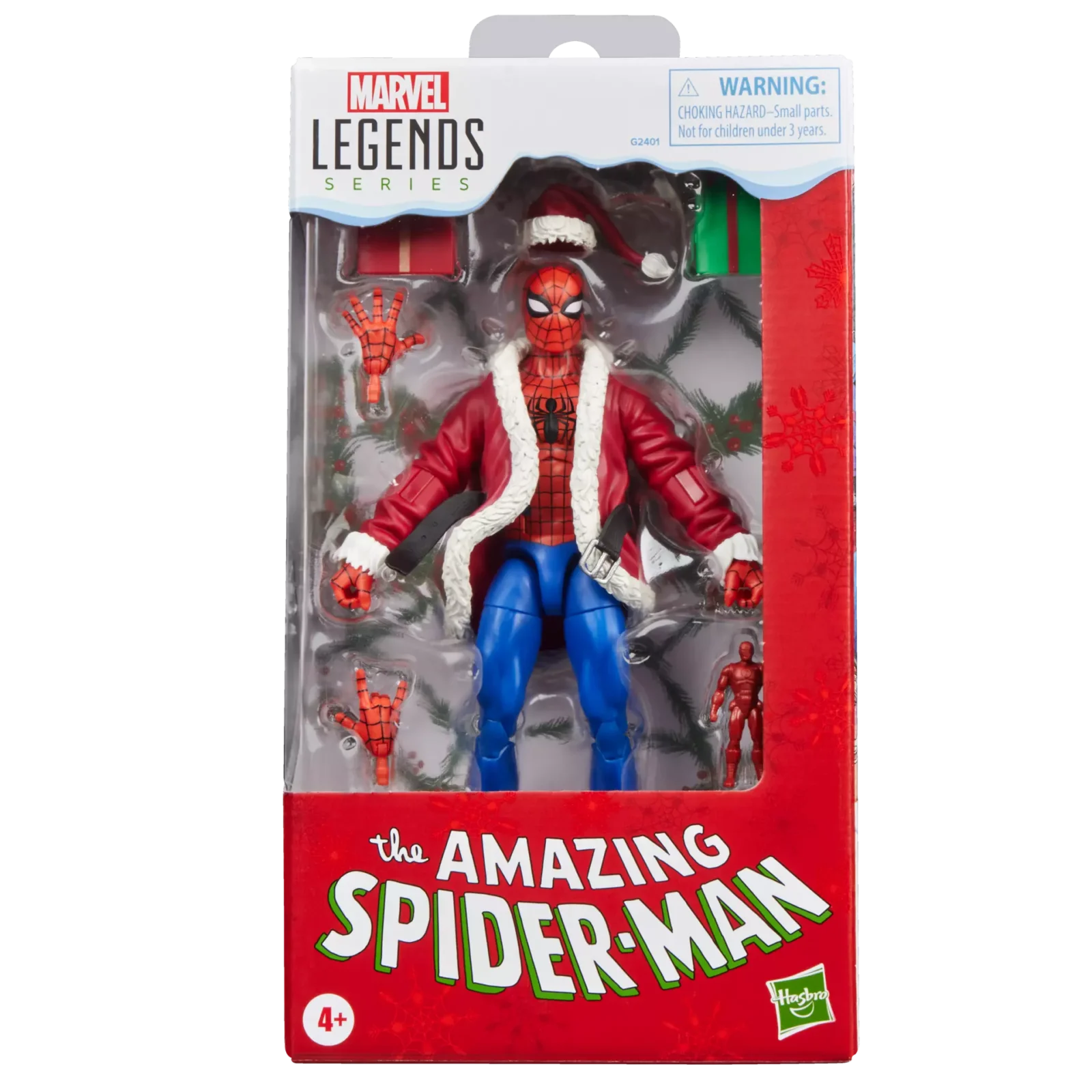 Marvel Legends Spider-Man Holiday Special Action Figure DS Modellismo Marvel Legends Spider-Man Holiday Action - vista 5