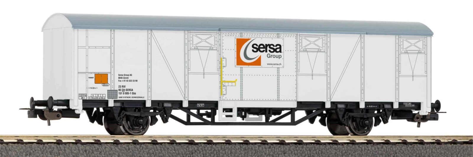 Carro Merci coperto SBB III Scala H0 DS Modellismo Carro Merci coperto SBB III scala H0 Piko