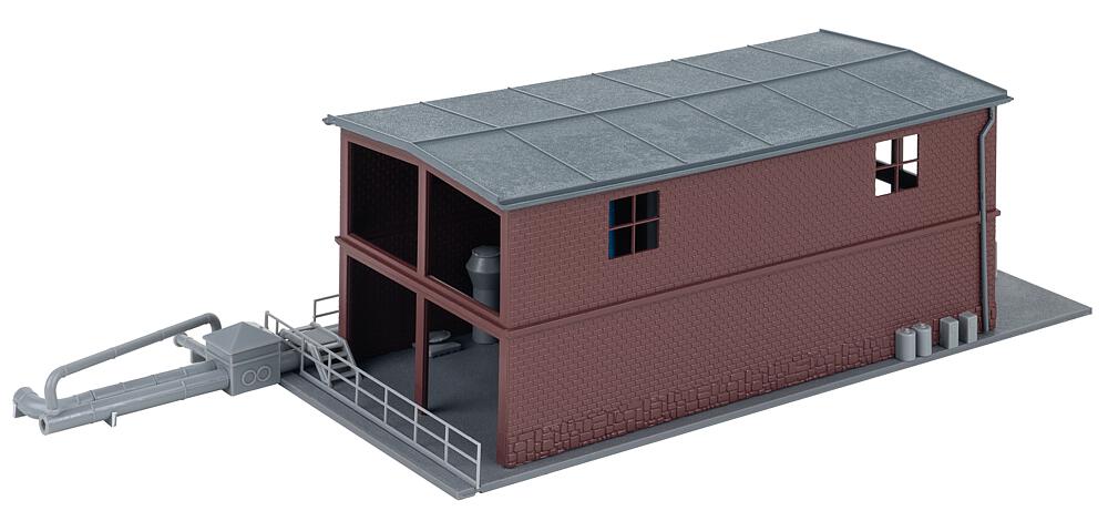 Impianto di Trattamento delle Acque Scala H0 DS Modellismo Impianto di Trattamento delle Acque scala H0