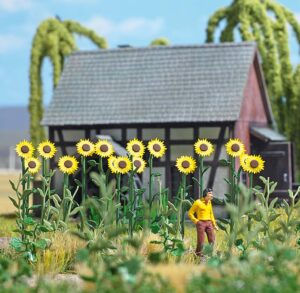 Girasoli giganti scala H0 Busch