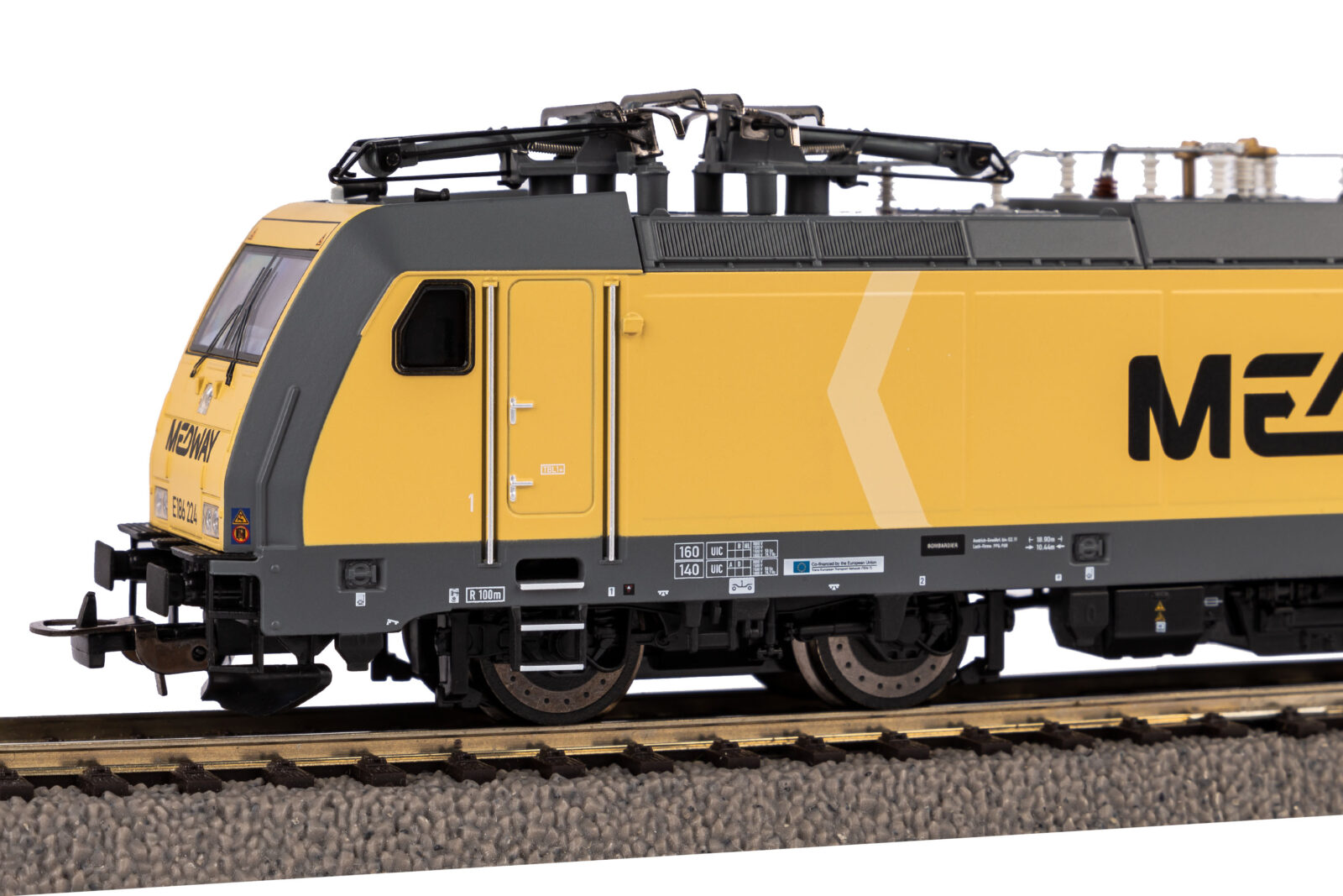 Locomotiva Elettrica / Sound BR 186 Medway Epoca VI Scala H0 DS Modellismo Locomotiva Elettrica / Sound BR 186 scala H0