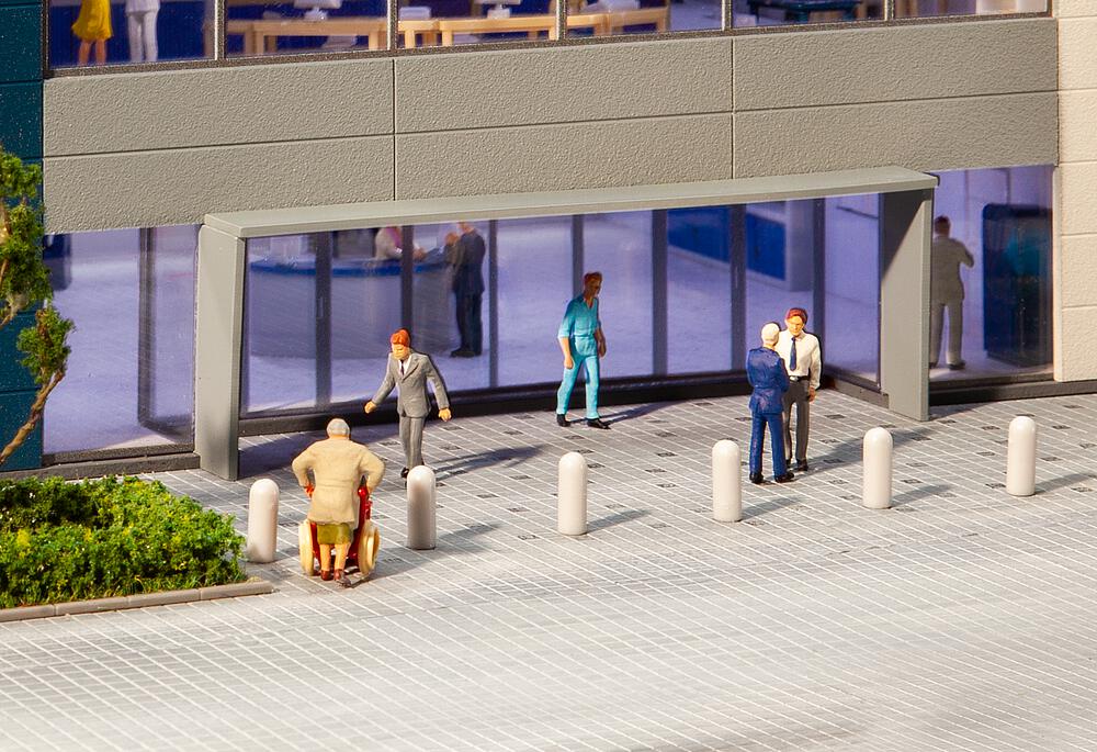 Componente d'ingresso Scala H0 DS Modellismo Componente d'ingresso scala H0 Faller