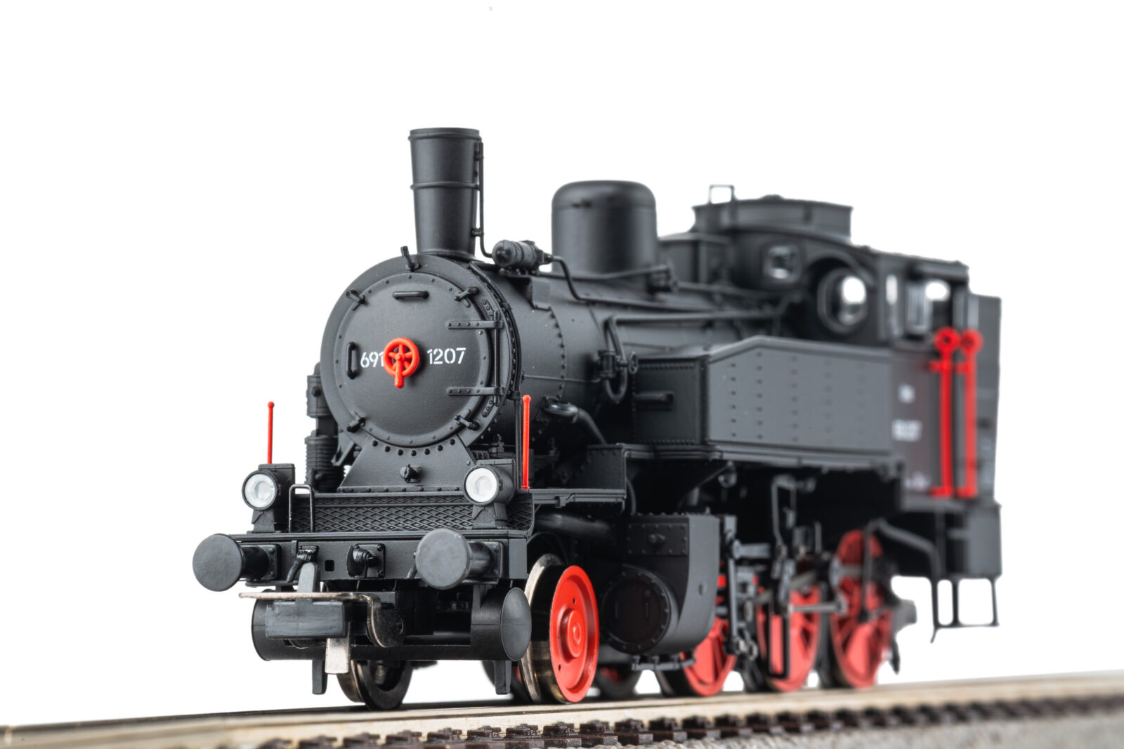 Locomotiva a vapore Rh 691 ÖBB Epoca III Scala H0 DS Modellismo Locomotiva a vapore Rh 691 ÖBB scala H0 - vista 4