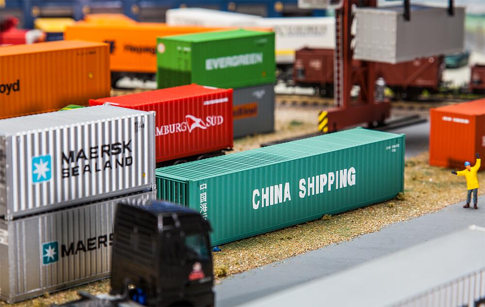 Container da 40' "CHINA SHIPPING" Scala H0 DS Modellismo Container da 40' "CHINA SHIPPING" scala H0
