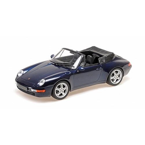 Porsche 911 (993) Cabriolet Blue Metallic 1994 DS Modellismo Porsche 911 (993) Cabriolet Blue Metallic 1994