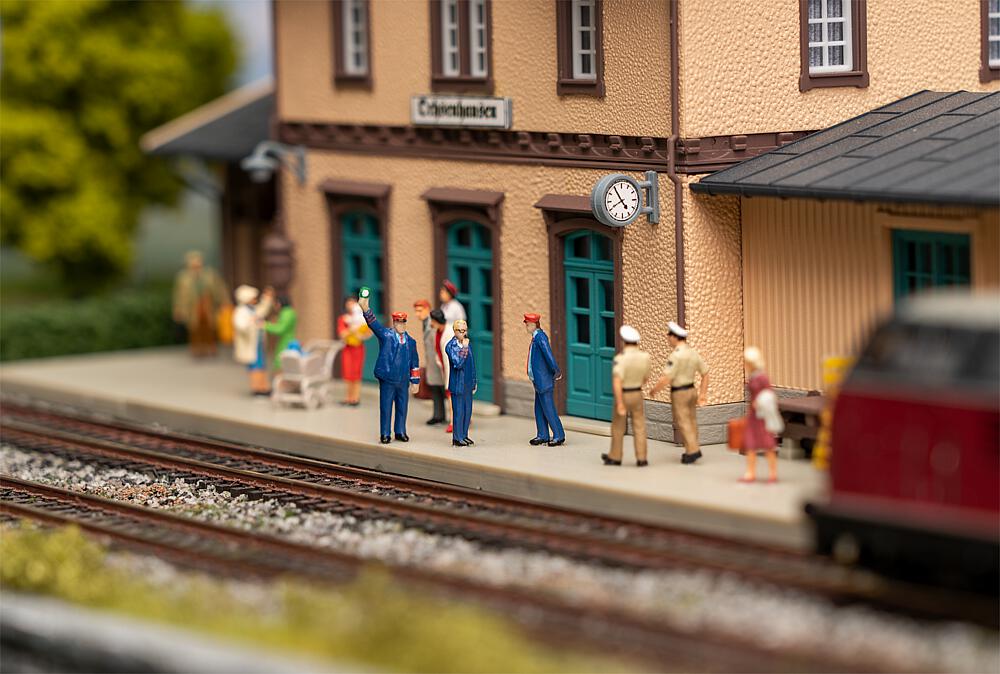 Set personale ferroviario con mini effetto sonoro Scala H0 DS Modellismo Set personale ferroviario mini scala H0