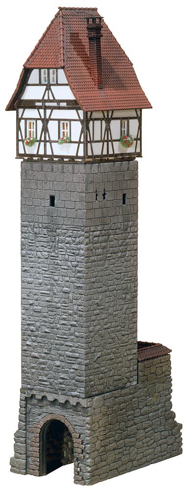 Casa-torre della città vecchia Scala H0 DS Modellismo Casa-torre della città vecchia scala H0