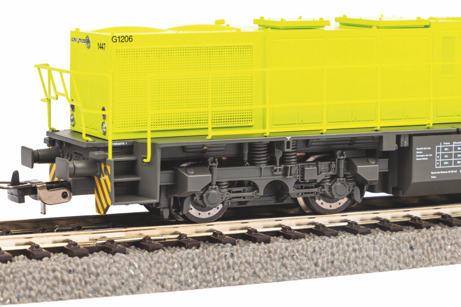 Locomotiva Diesel G 1206 Alpha Trains Epoca VI Versione C.A. Scala H0 DS Modellismo Locomotiva Diesel G 1206 Alpha scala H0
