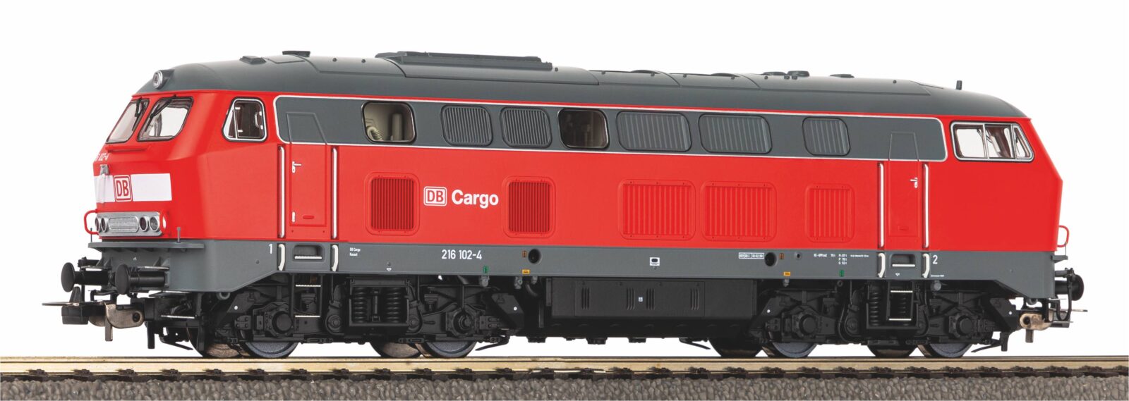 Locomotiva Diesel / Sound BR 216 DB "Cargo" Epoca V Scala H0 DS Modellismo Locomotiva Diesel / Sound BR 216 DB scala H0