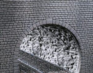 Foglio decorativo Tubo per tunnel, scala H0