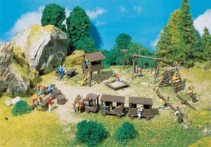 Parco giochi avventura scala H0 Faller