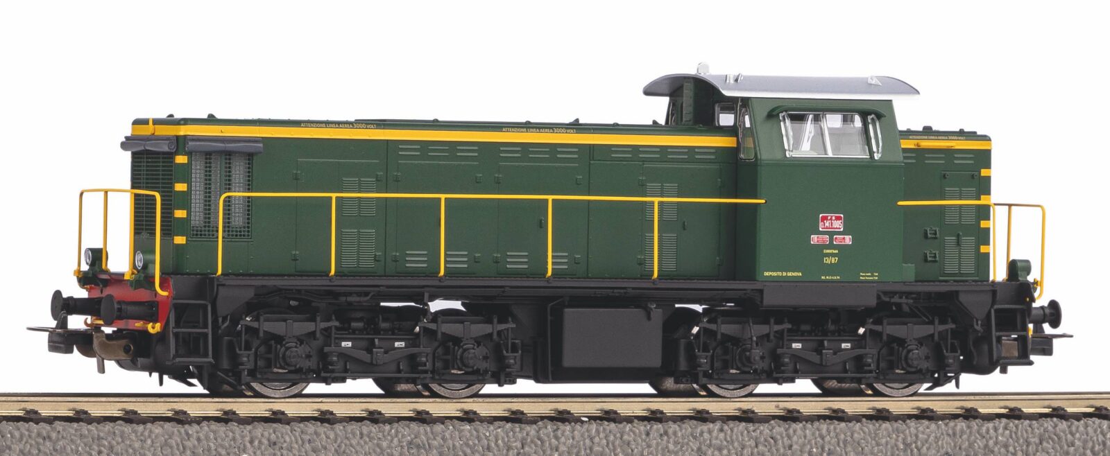 Locomotiva Diesel D.141.1005 FS Deposito di Genova Epoca IV Scala H0 DS Modellismo Locomotiva Diesel D.141.1005 FS scala H0