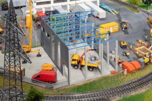 Capannone industriale scala H0